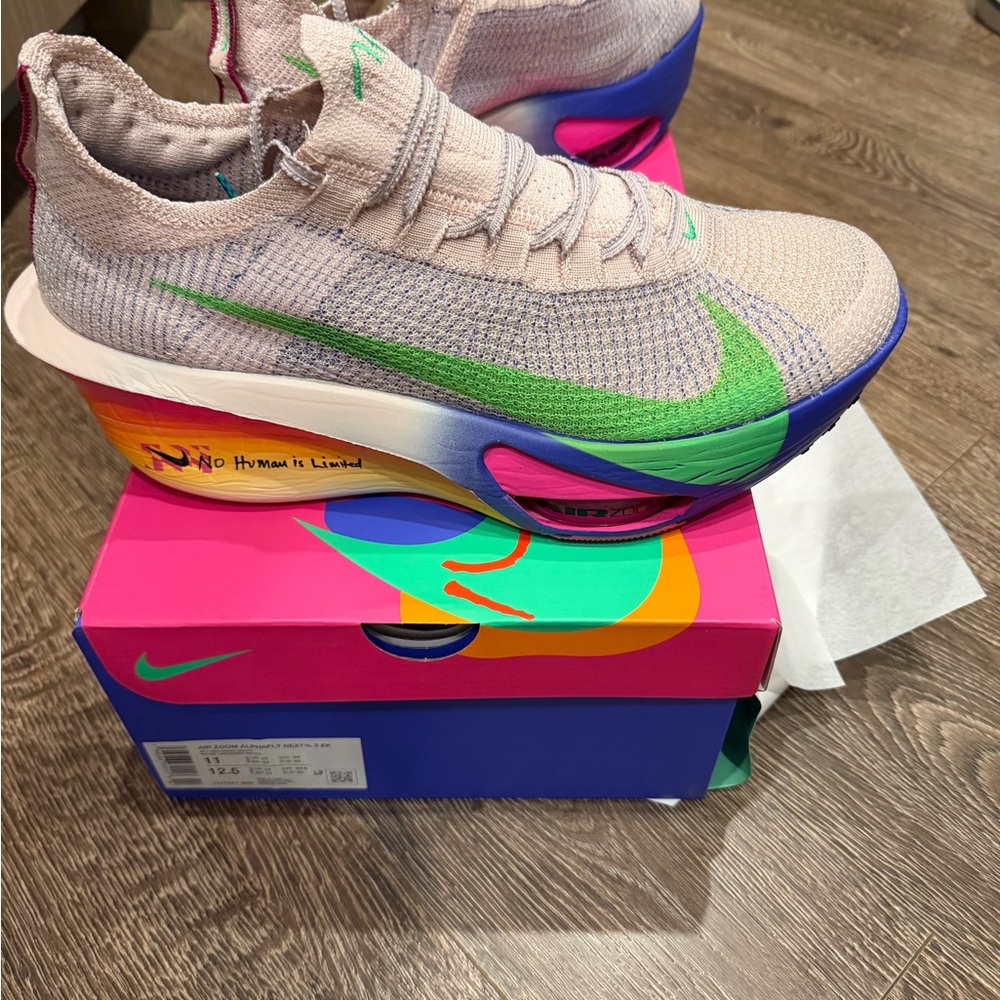 Nike Air Zoom Alphafly NEXT% 3 EK in Blue and Pink